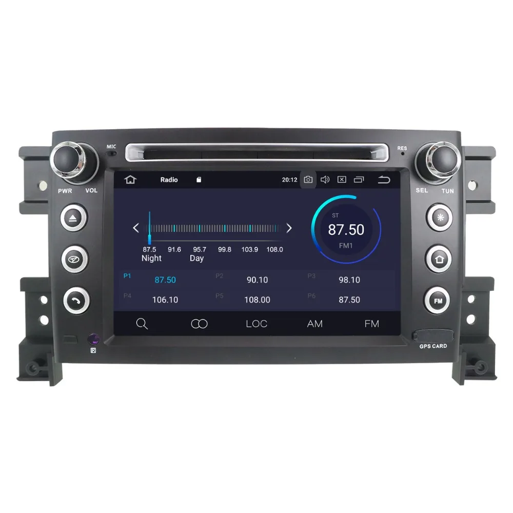 Автомобильный dvd-плеер IPS Android 9 0 для Suzuki Grand Vitara 2005-2012 мультимедийное головное