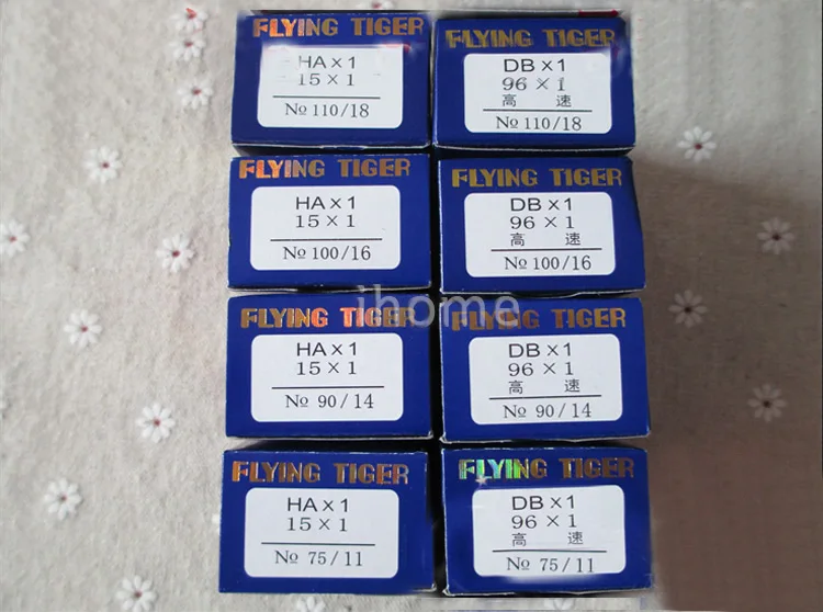 Швейная машина HAX1 60 шт. иглы для швейных машин певицы Brother Toyota Juki Butterfly Feiyue старого