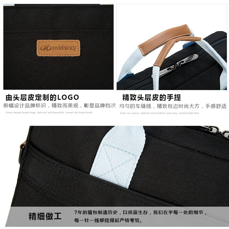 shockproof fashion laptop sleeve pouch shoulder messenger bag case for 14 inch lenovo yoga 710 tablets notebook bag free global shipping