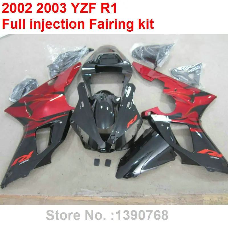 Литые Обтекатели для Yamaha YZF R1 02 03 желтые белые черные детали кузова комплект