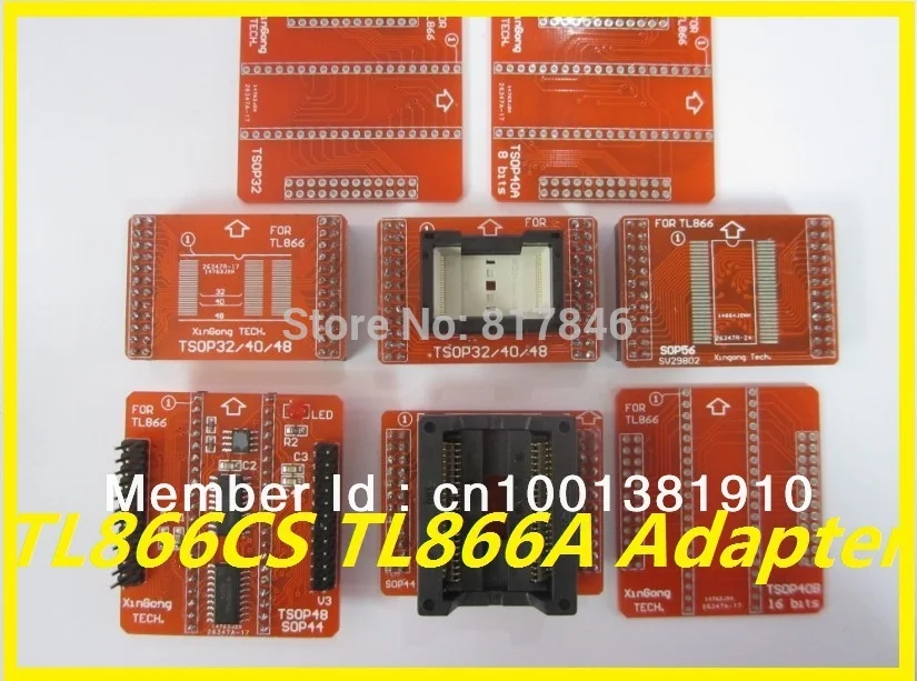 Бесплатная доставка 100% оригинальный программный адаптер V3 IC для MiniPro TL866A TL866CS TL866II
