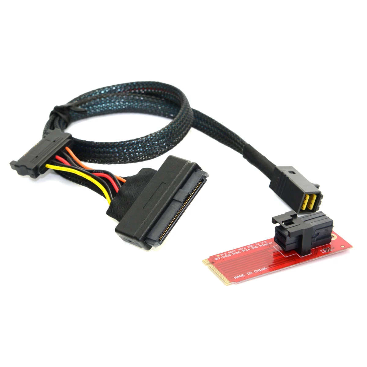 Комплект U.2 U2 SFF-8639 NVME PCIe SSD адаптер и кабель для материнской платы Intel 750 p3600 p3700 M.2
