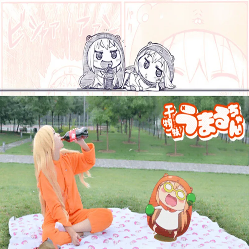 Новое поступление японского аниме Himouto! Umaru-chan костюмы на Хэллоуин для женщин