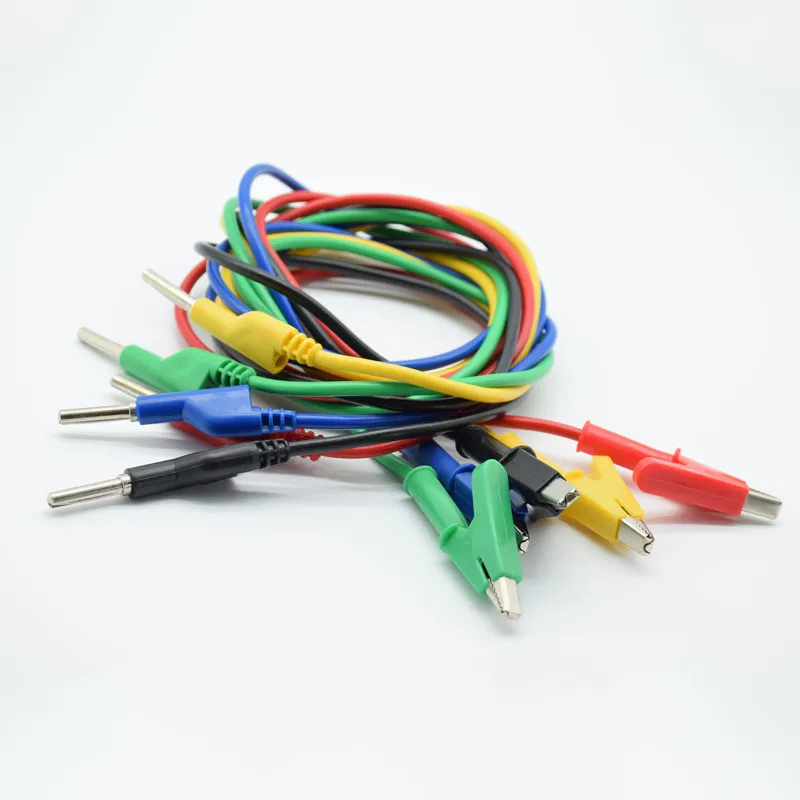 1 шт. высококачественный Тестовый Кабель с длинной клипсой Аллигатор на разъем