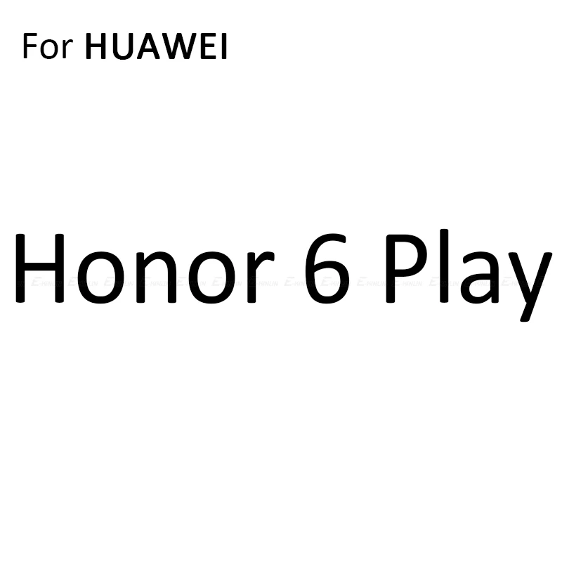 For Honor 6 Play Прозрачный силиконовый чехол для телефона для HuaWei Honor 9X 8A 8C 8X8 S 7A 7C фотоаппаратов моментальной печати 7S 7X7 6C 6A 6X8 V9 Pro Play 3 3e Max глобальной Мягкий ТПУ чехол с мультипликационным рисунком - Цвет: For Honor 6 Play