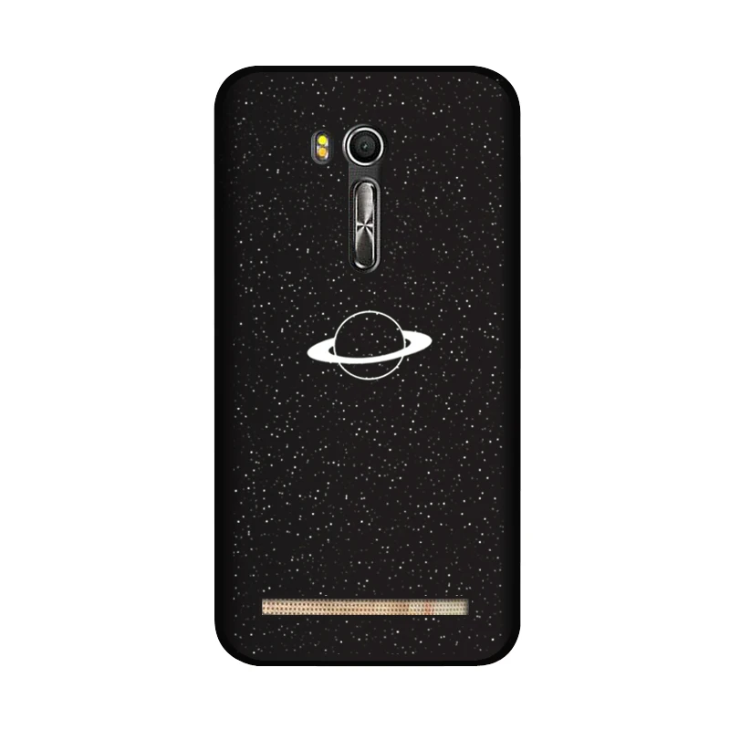 Мягкий силиконовый чехол QAQsam для Asus Zenfone Go ZB551KL с рисунком Матовые чехлы