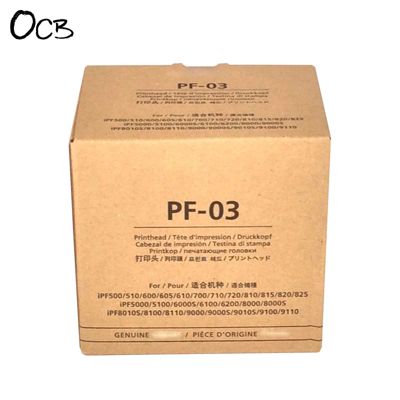 PF 03 PF03 Печатающая головка для Canon IPF500 IPF510 IPF600 IPF605 IPF610 IPF700 IPF710 IPF720 IPF810 IPF815 IPF820 IPF825|print
