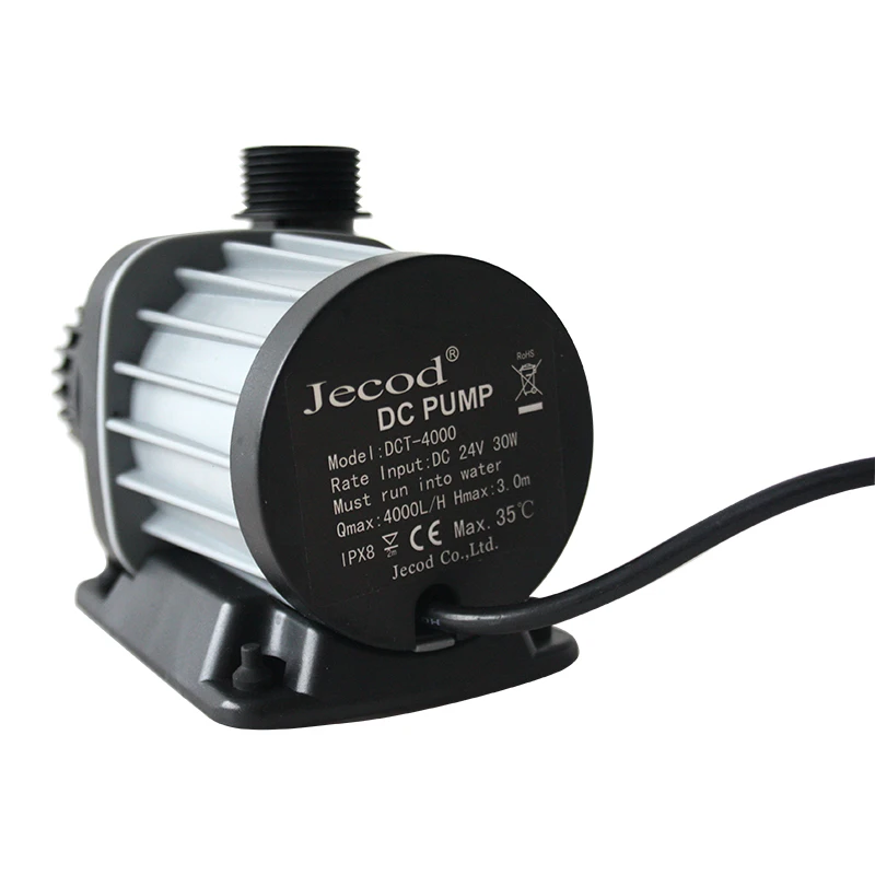 Jebao DCT-4000 DC24V 30 Вт 4000л/Ч DC аквариумный погружной насос рыбный пруд пресная вода