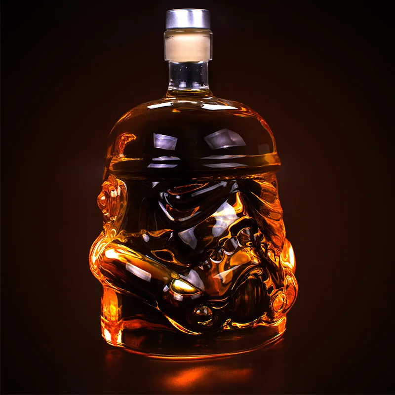 Star Wars Стекло es штурмовика Графин виски Кристалл водка посуда Вино ликер бутылка