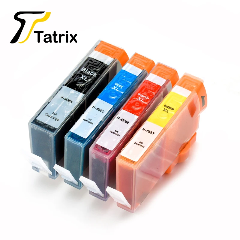 Tatrix совместимый с hp 655 многоразовый чернильный картридж полными чернилами для