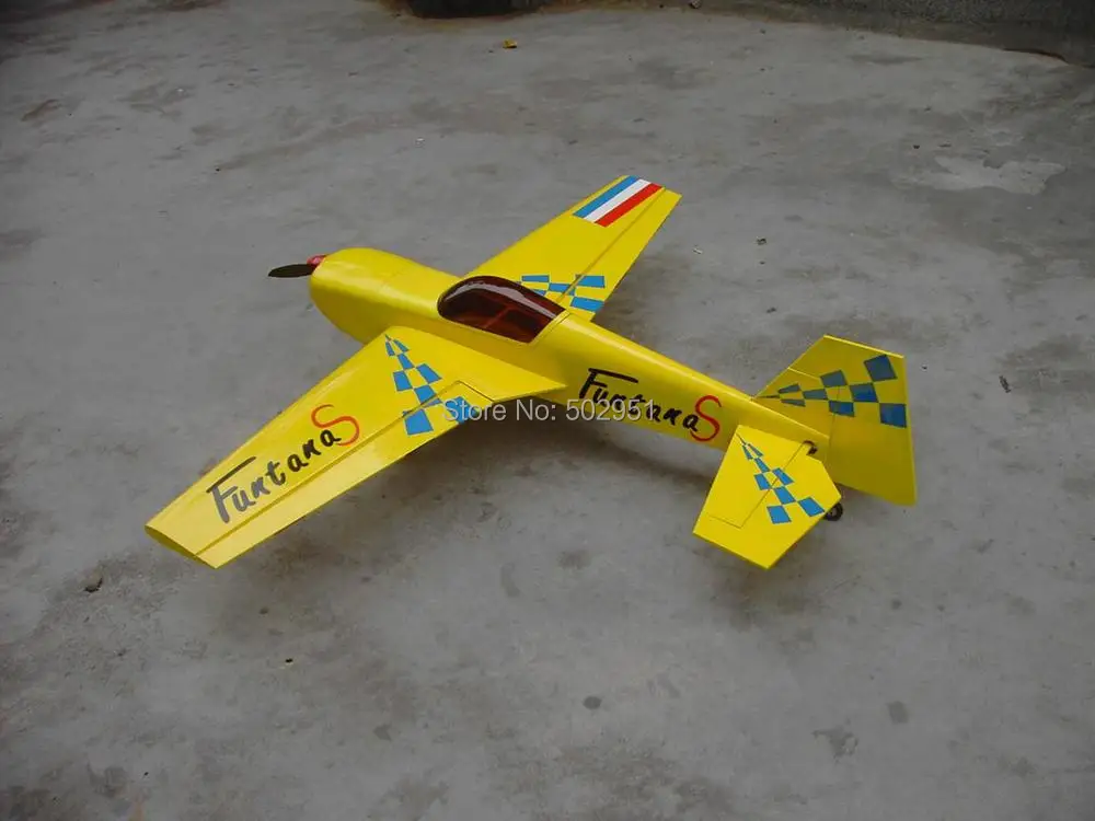 Fatana-28cc самолет работающий на бензине/Самолет из бальзы | Игрушки и хобби