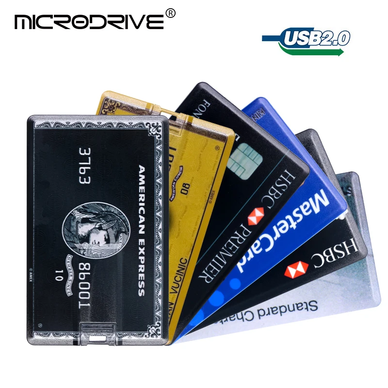Кредитная карта мастер visa карты HSBC Американский Экспресс USB флэш накопитель