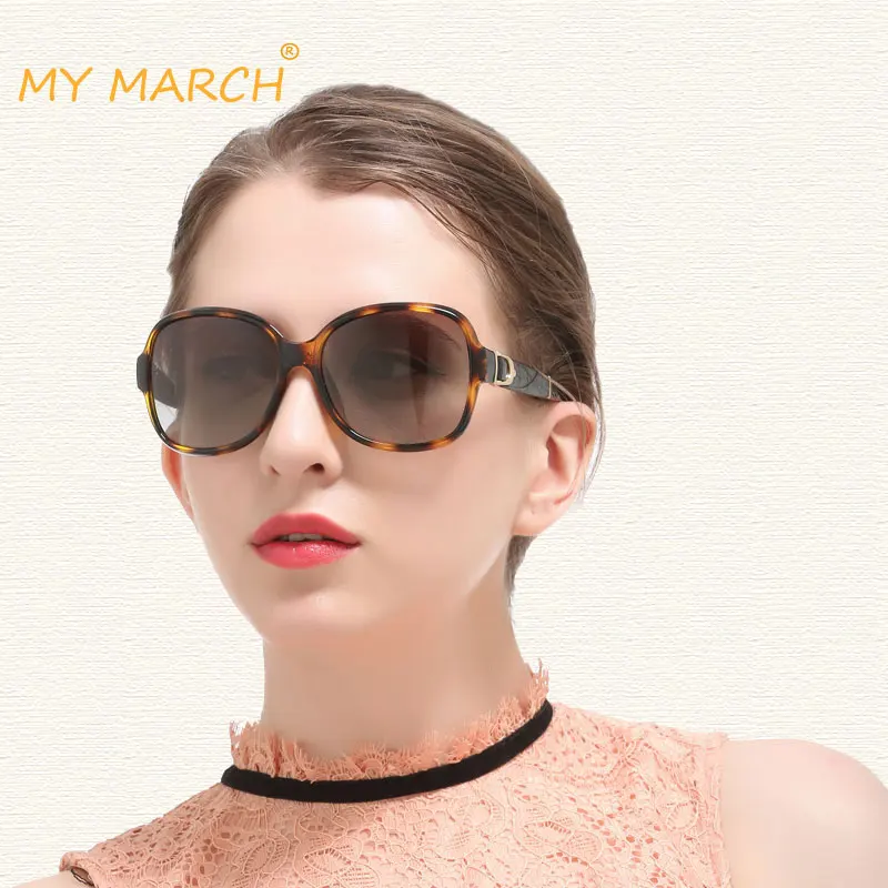 MYMARCH Модные женские солнцезащитные очки брендовые дизайнерские для вождения