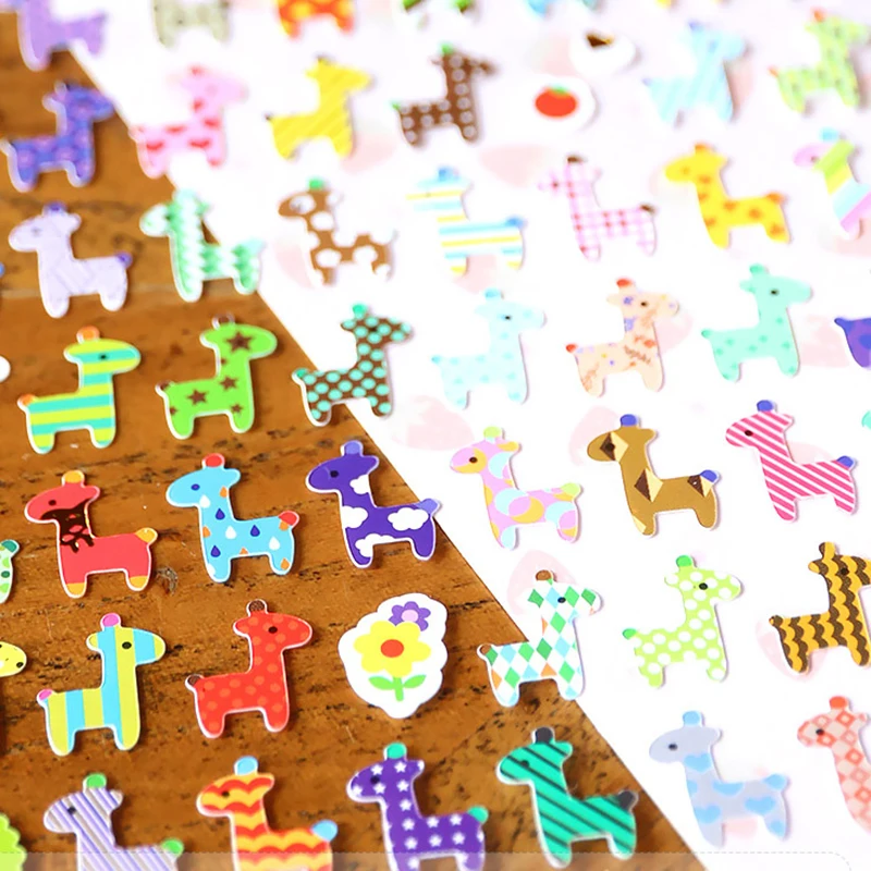 1 шт. стикер для записей с принтом совы Дневник рисования жирафа на рынке