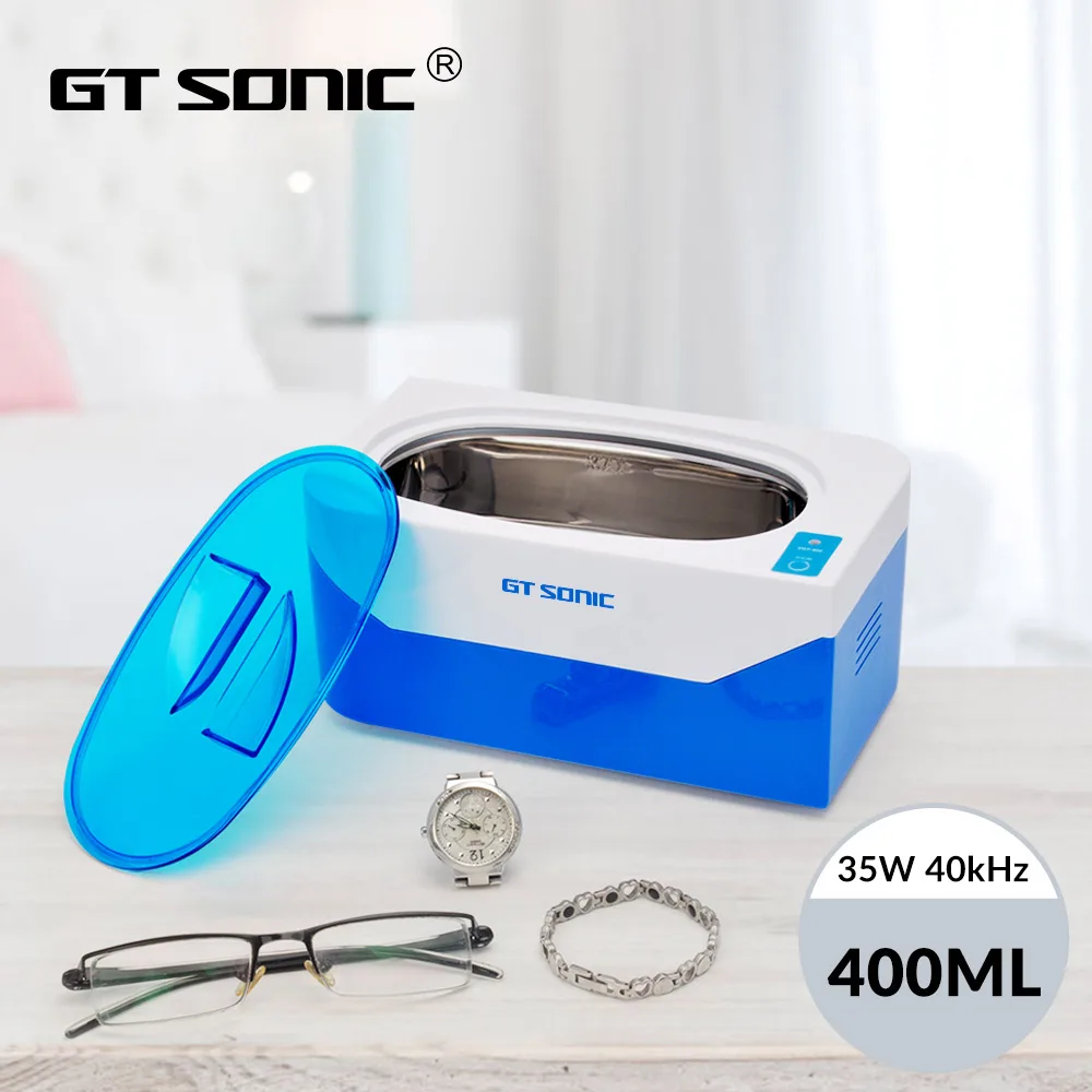 GT sonic X1 мини Ультра звуковой очиститель 450 мл 40 кГц 15 Вт машина для чистки ювелирных очков интеллектуальное управление Ультра звуковой очиститель для ванны - Цвет: VGT 900