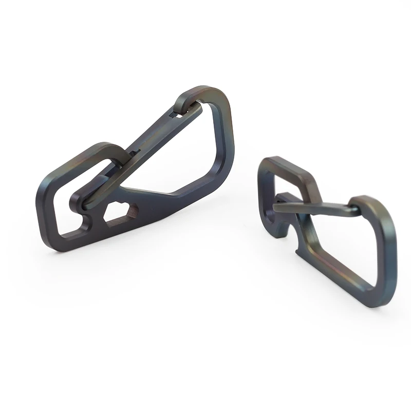 Открывалка для бутылок TC4 из титанового сплава пряжка ключей Мультитул