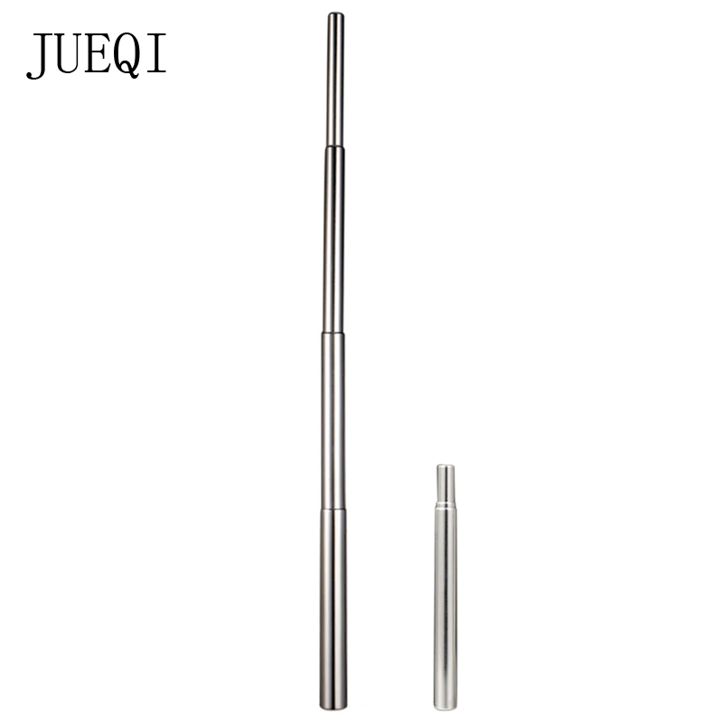

1/2 pcs Reusable Drinking Straw Stainless Portable Straight Metal Straw Drinking Telescopic Drinking Tool Party Bar Accessory