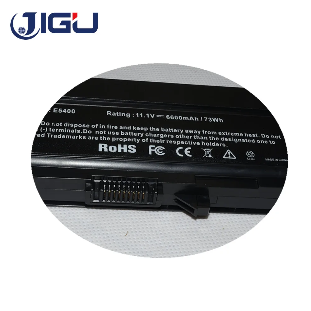 JIGU 9 ячеек Аккумулятор для ноутбука Dell Latitude E5400 E5500 E5410 E5510 KM742 451 10616 KM769 312 0769 0762|battery