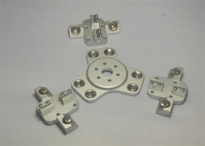 Алюминиевый магнитный эффектор Reprap Delta Rostock Kossel k800 комплект каретки серебристого