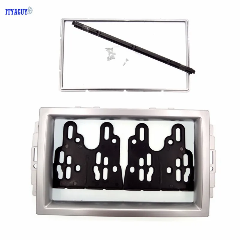 

Hight qualithy Double Din DVD CD Radio Fascia for CHRYSLER 300C 2005-2007 Radio frame installation facia trim dash kit