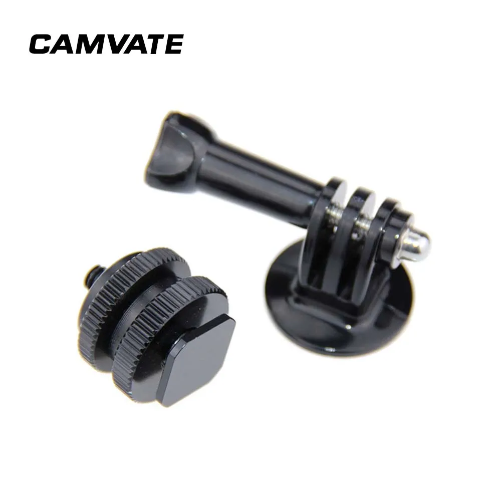 CAMVATE 1/4 ''адаптер горячего холодного башмака для GoPro Hero 2 3 + 4 5 C1039 | Электроника
