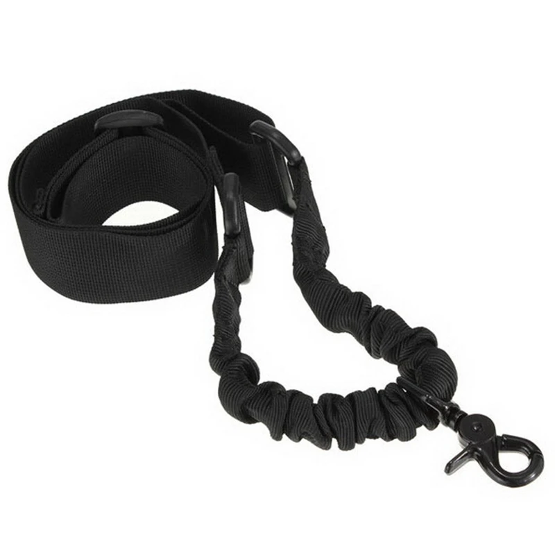 Tactical Single Point Bungee Sling Army Rifle Strap Combat Airsoft Weapon Gun Accessories | Спорт и развлечения