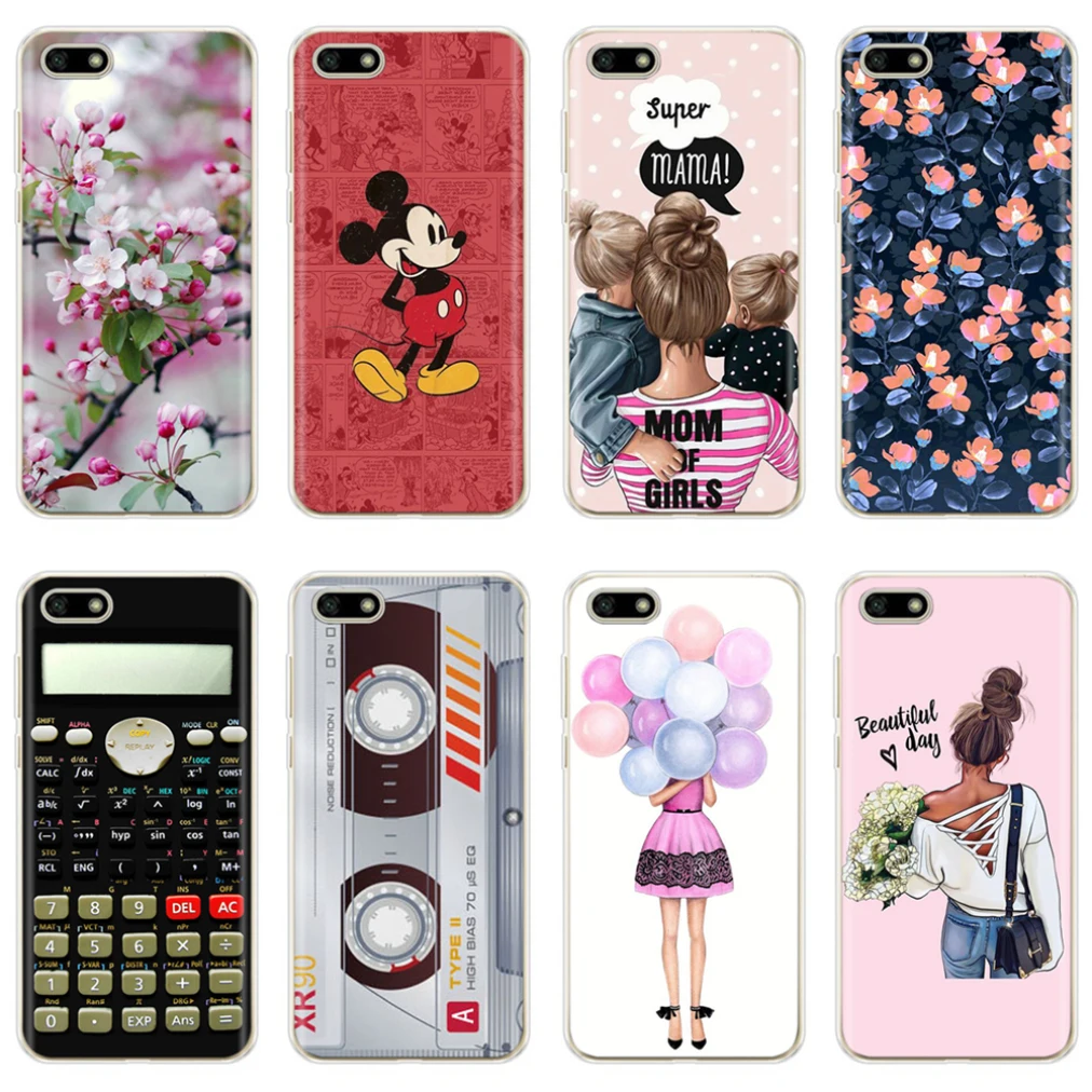 Мягкий силиконовый чехол для huawei Y5 Y5 Lite TPU милый чехол для huawei Y5 Y 5 Prime Fundas Coque Phone Capas Bumper