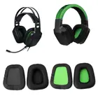Сменные наушники для Razer Electra, черные и зеленые Сменные наушники для левого и правого Игровых Наушников