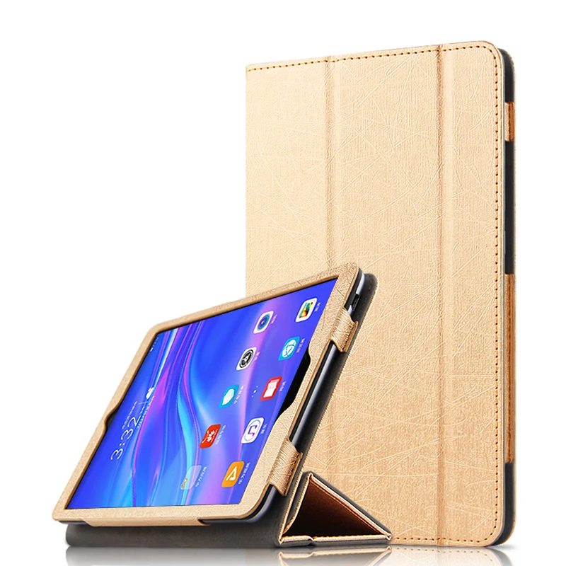 Кожаный чехол с откидной крышкой и подставкой для Huawei MediaPad M5 Lite 8 0 T5 магнитной
