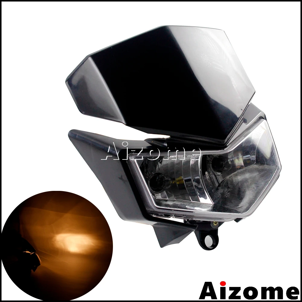 Налобный фонарь для мотоциклов KLX250S 2009 2018 2019 KLX250SF обтекатель мотоциклетных фар