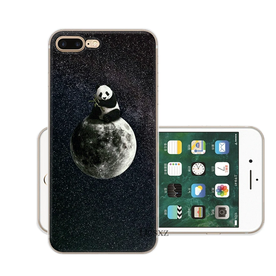 Чехол для мобильного телефона Desxz Panda Dab iPhone 6 6s 7 8 Plus 11 Pro X XS Max 5 5S SE |