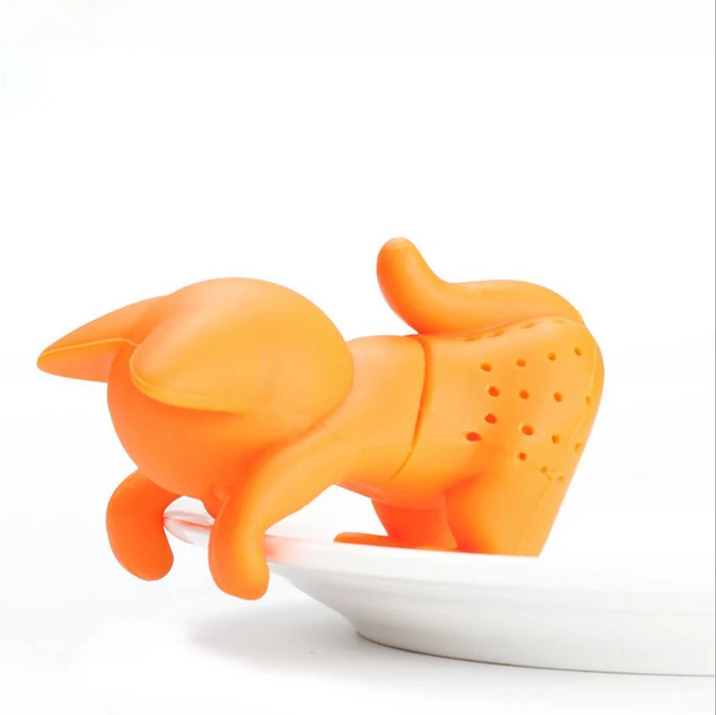 Creative Cartoon Tea Strainer Silicone Cute Cat Infuser Tools |