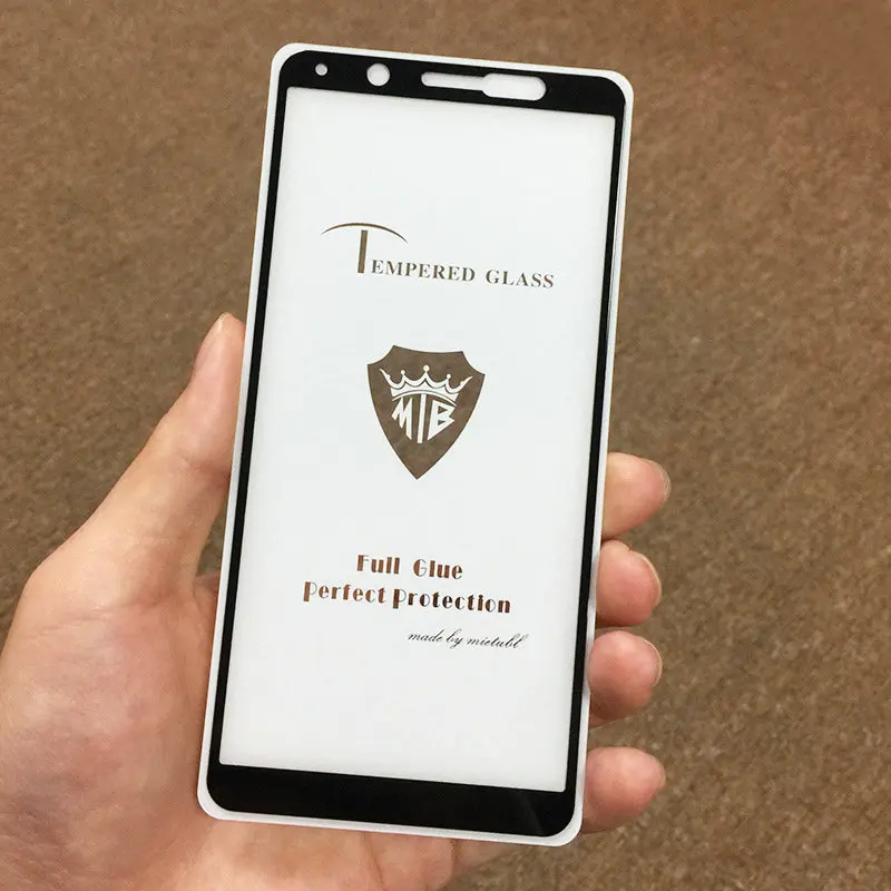 ДЛЯ vivo V7 Y75 полное покрытие AB клеевое закаленное стекло Защита для экрана Plus V7Plus +