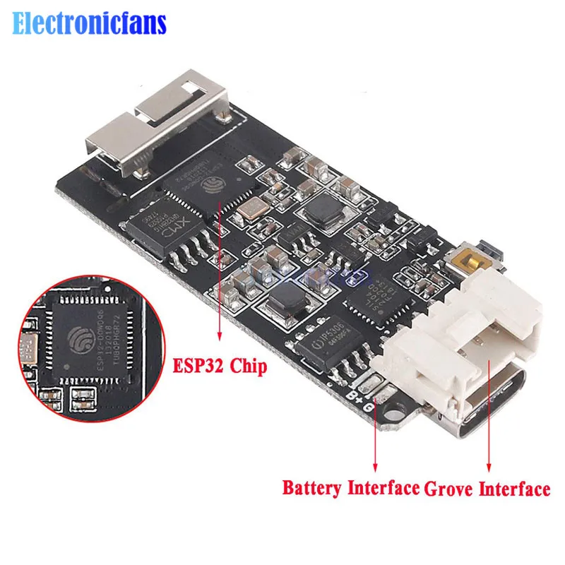 Модуль Wi Fi ESP32 проектор камеры OV2640 2 МП Тип C CP2104 макетная плата USB TTL 3D антенна для