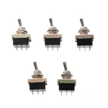 5 шт. KN3 3 переключатель SPST ON 2 Позиция 6 Pin AC 220V 3A|Выключатели|