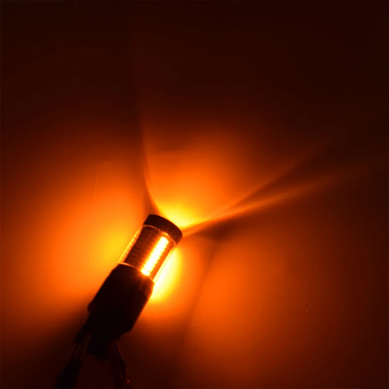 2 шт. 7443 3157 1157 Led 4014 66 SMD автомобильный светильник лампы с поворотным сигналом s