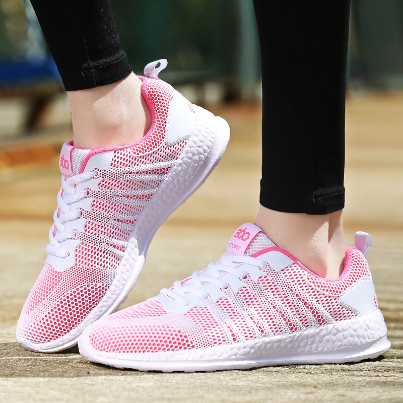 Tenis Feminino лето 2019 Новый светильник мягкая спортивная обувь для спортзала женская
