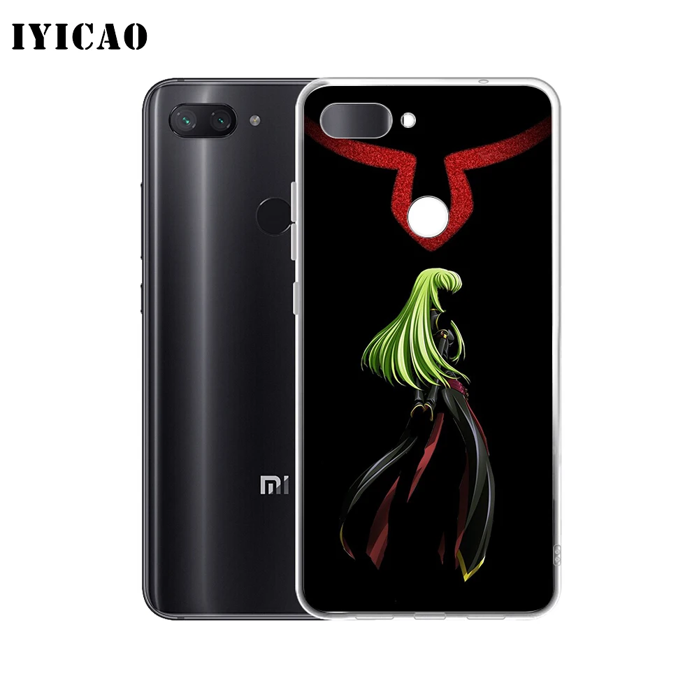 IYICAO код Geass логотип мягкий силиконовый чехол для телефона Xiaomi Redmi 4A 5A 6A Note 7 6 5 Pro Plus
