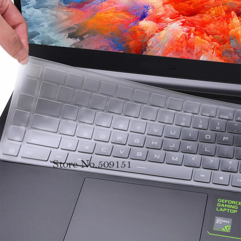Для Xiaomi mi Ga mi ng ноутбук 15 15,6 дюймов GTX 1060 ультра тонкий для клавиатуры ноутбука из ТПУ защитный чехол накладка пленка защита кожи