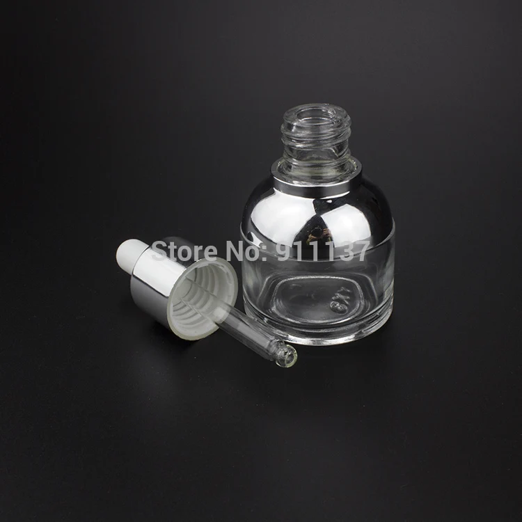 100 шт. 30 мл дешевые стеклянные бутылки с капельницами прозрачные для эфирных масел горячая распродажа.