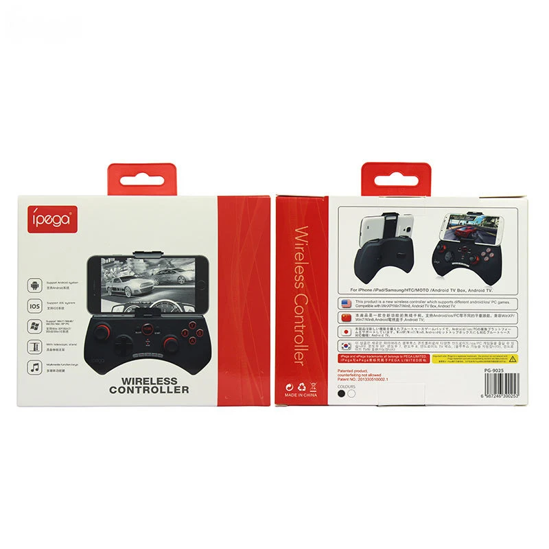 IPEGA PG 9025 Bluetooth геймпад контроллер с телескопической подставкой для iPod iPhone iPad Android