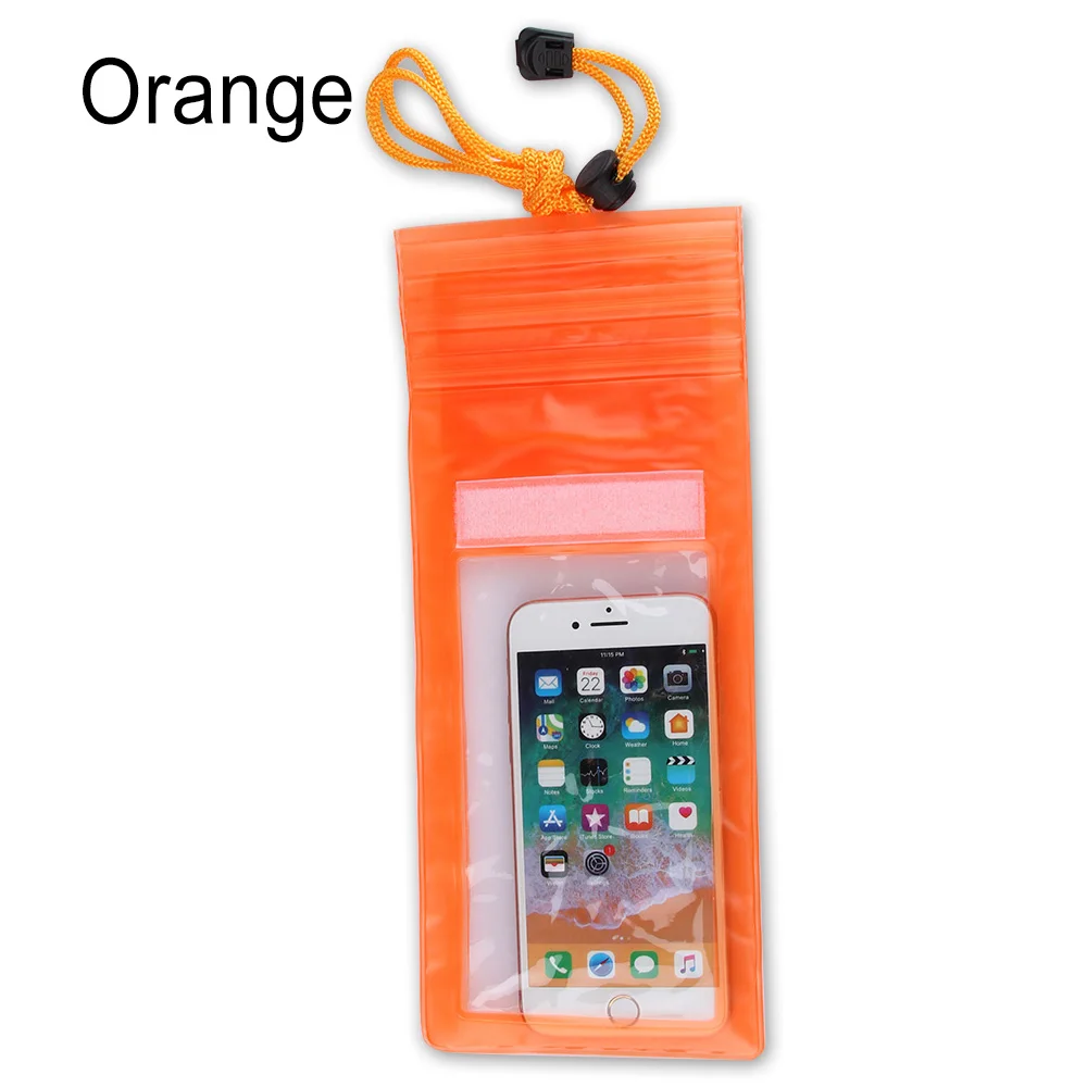 1 orange Популярный универсальный чехол для телефона, чехол под водонепроницаемость, сумка с карманами для сушки чехол, защитный держатель, чехол для телефона, чехол для сотового телефона - Цвет: 1 orange
