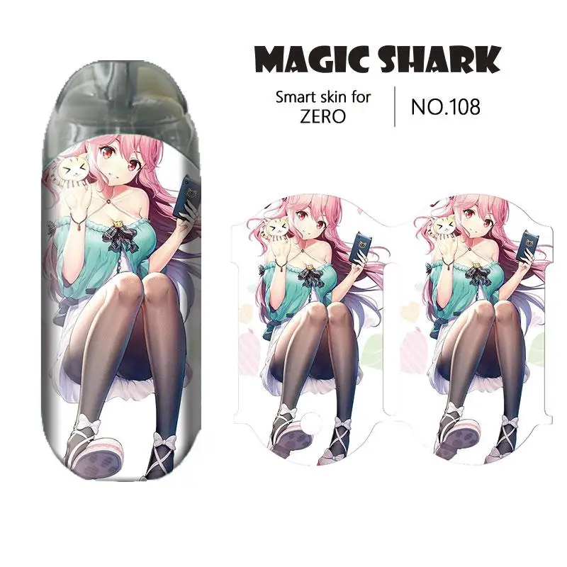 Чехол Magic Shark Starfish с красочными каплями воды милый кролик Creed стикер для девочки