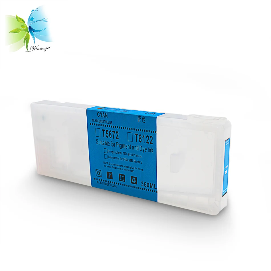 Winnerjet [Бесплатный чип RESETTER] 7400 чернильный картридж для Epson 9400 двойной 4 вида цветов