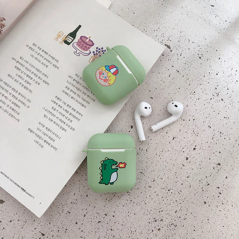 Bluetooth чехол для гарнитуры для apple airpods чехол арахис Charlie dog беспроводные наушники милые маленькие Шиба ину чехол для airpods