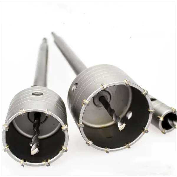

Shank Drill Bit 30-150mm Wall Hole Saw 110-530mm Rod For Concrete Cement Stone