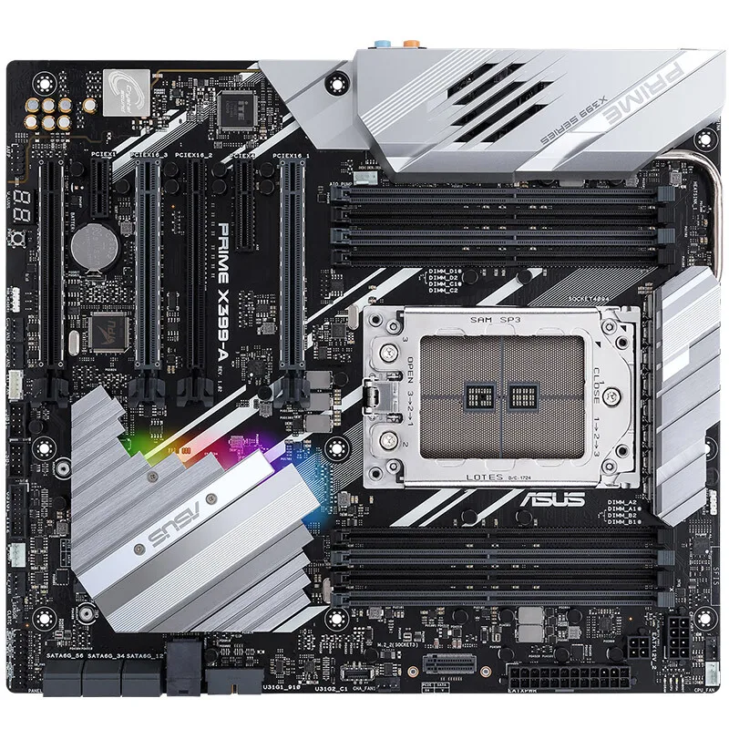 Материнская плата PRIME X399-A с поддержкой Ryzen Threadripper 1900X 1920X 1950X