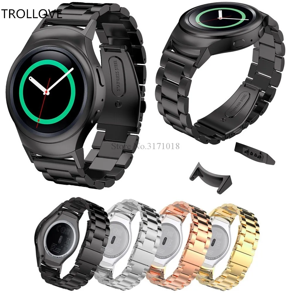 Браслет из нержавеющей стали для смарт часов Samsung Gear S2|watch band strap|band strapstrap for |