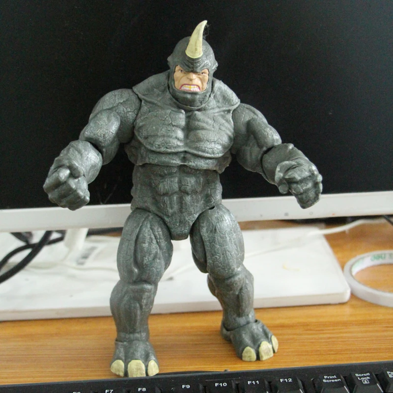 Marvel Reverse Character Rhino Joints подвижная ПВХ фигурка модель игрушки в фильме Spdierman 22