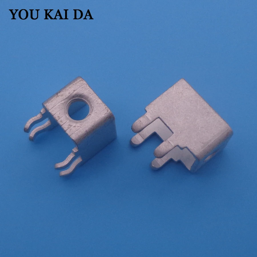 10 шт. клеммы для печатной платы PCB-2 (M4) клеммные из луженой меди Клеммная колодка